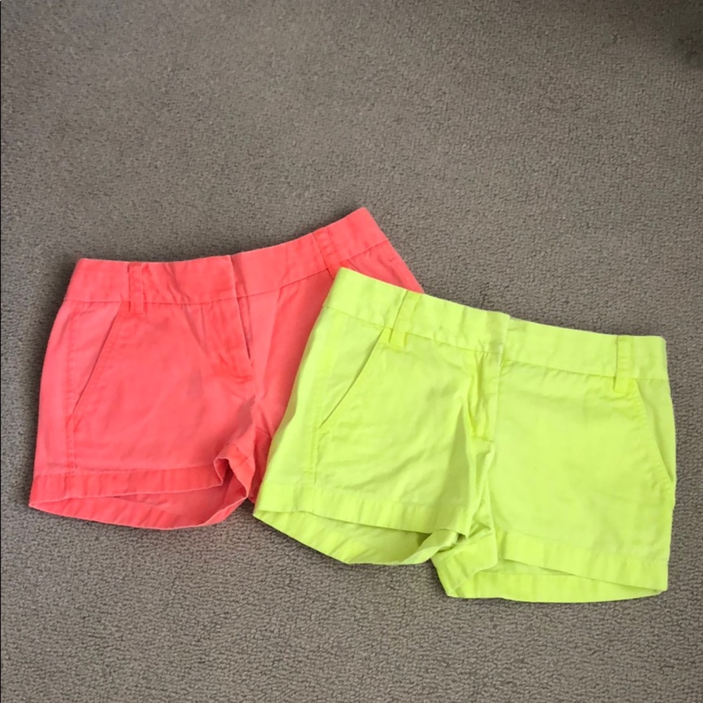 JCrew chino shorts